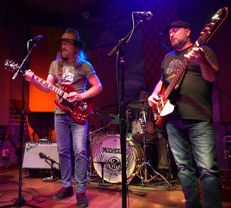 Live band performance representing the music market served by Designare Products